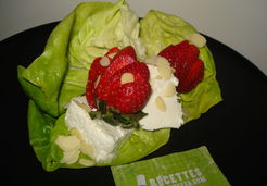 Salade de chèvre aux fraises - Adeline A.