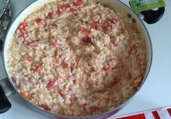 Risotto à la tomate et au gorgonzola  - Agnès L.