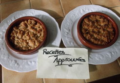 Crumble aux pommes et à la cannelle - SANDY P.