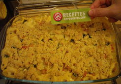 Crumble de légumes au lait de coco Ayam - Joëlle P.