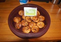 Muffins aux pommes et à l'avoine - Nathalie O.