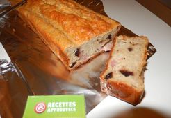 Cake chèvre lardons et olives - Raphaelle M.