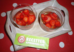 Soupe froide de fraises - Laure G.