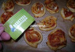 Petits feuilletés goût pizza - Christiane C.