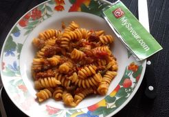 Fusilli aux merguez et poivrons - Laurence D.