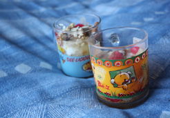 Verrine fromage blanc/salade de fruits/Spéculoos - Marina S.