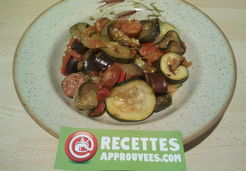 Ratatouille  au chorizo - Joëlle P.