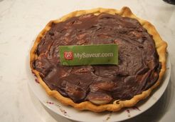 Tarte poire et chocolat  - Celine T.