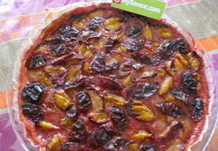 Tarte aux prunes - Sandrine H.