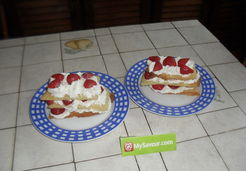 Mille-feuilles aux fraises - Claudine O.