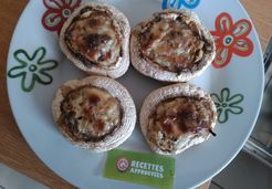 Champignons farcis au Frais Plaisir - Charline F.