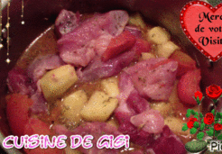 Sauté de porc tomates et pommes de terre WW (mijoteuse) - Ghislaine F.