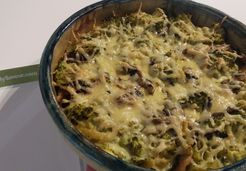 Gratin aux brocolis & champignons - Isabelle K.