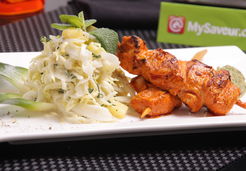 Brochette de volaille tandoori - CHOUDOU