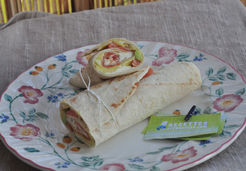 Wraps avocat et saumon - Laure G.