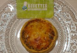 Tartelette au fromage de chèvre et à la tomate - Adeline A.