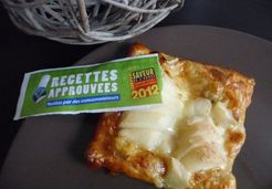 Feuilletés poires, gorgonzola et miel - Alexandra A.