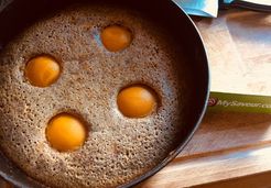 Tarte frangipane à la pêche - Adeline A.