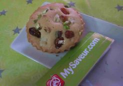 Muffins Canderel aux fruits secs - Christiane C.