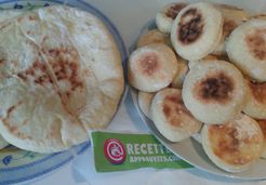 Batboute (pain marocain cuit à la poêle) - Najwa N.
