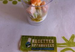 Verrine de crevettes au lait de coco Ayam - Marianne F.