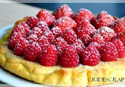 Tarte amandine fraise framboise - Christine L.