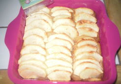 Tarte biscotti aux pommes - Marie T.
