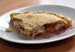 Calzone au jambon de Parme et mozzarella - Christine L.