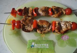 Brochettes de filet mignon à la provençale. - Celine T.