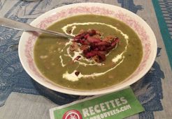 Soupe de pois cassés et lardons - Adeline A.