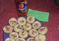 Mini-tartelettes Jambon Mozza (Espritz) - Vanessa R.