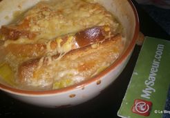 Soupe de poireaux gratinée - Catalina L.