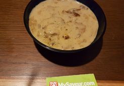 Sauce aux champignons   - Lynda T.