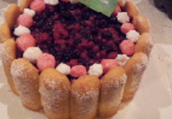 Charlotte aux fruits rouges (recette meilleur patissier M6) - Blandine D.