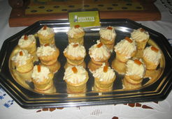 Muffins orange chapeautés - Muriel M.