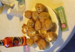 Minis muffins champignons et fromage fondant avec Espritz - Veronique C.