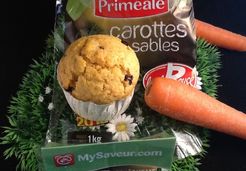 Muffins au carottes Priméale  - Laurence D.
