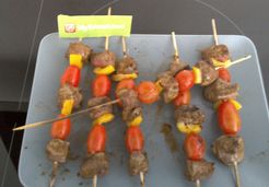 Brochette de boeuf épicé  - Severine M.