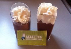 Verrine chocolat liégeois (au Thermomix) - Cathy B.