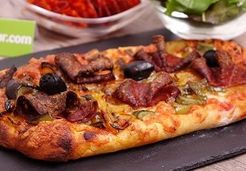 Pizza chorizo et poivrons - MARIE BLACHERE