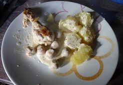 Pilon de poulet (crème fraîche/moutarde) - Nathalie L.