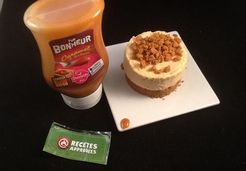 Bavarois au caramel Pur Bonheur sur speculoos - Laurence D.