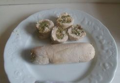 Ballotine de poulet farcis et cuisson vapeur  - Anne-sophie P.