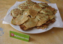 Blinis de courgettes - Claudine O.