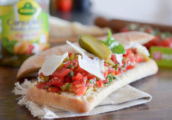 Bruschetta à l'italienne et aux cornichons - KUHNE