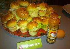 Minis burgers au saumon (thermomix) - Marion P.