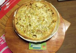 Tarte au saumon et poireaux - Jean michel A.