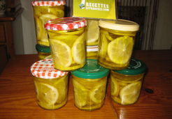Citrons confits à l'huile d'olive - Muriel M.