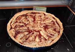 Tarte pomme poire et chocolat  - Anaïs C.