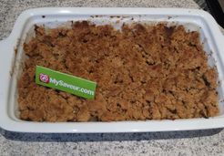 Crumble poire-banane  - Mélanie B.